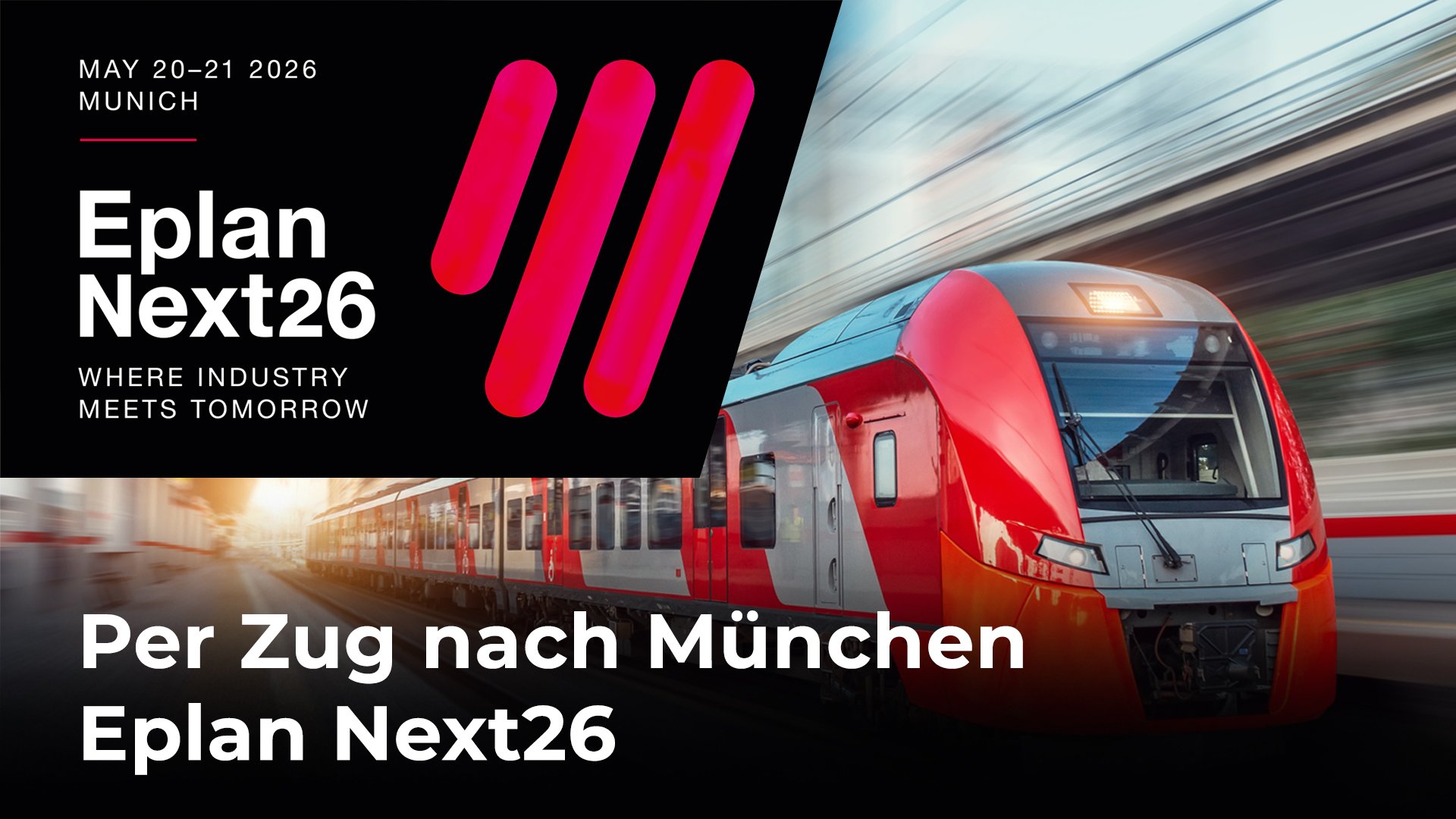 Eplan Next26 - Anreise Zug